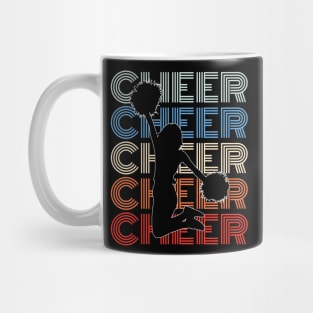 Retro Cheerleading Cheerleader Mug